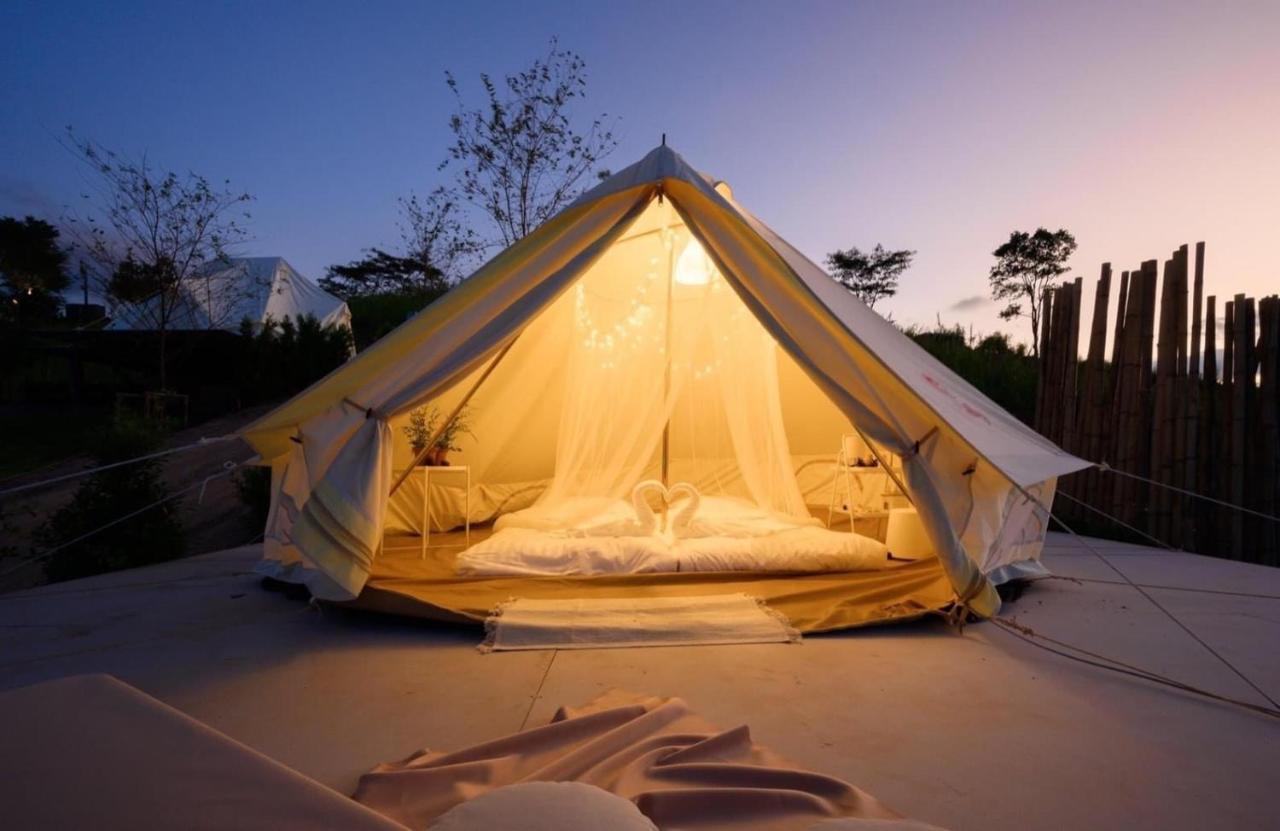 ไร่นาบัวหลวง คาเฟ่ & ฟาร์มสเตย์ Raina Bualuang Cafe & Farm Stay Ban Na No Exterior foto